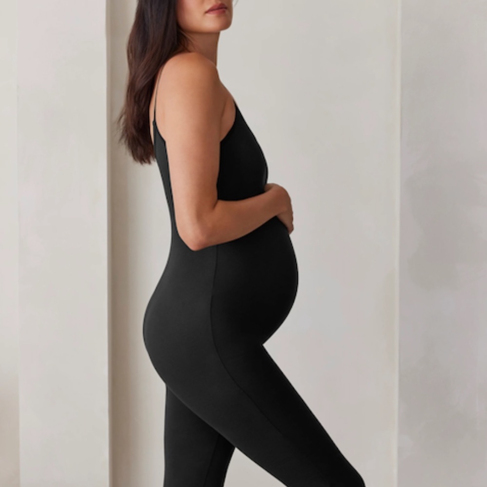 The Kate Bumpsuit Black Maternity Size Medium